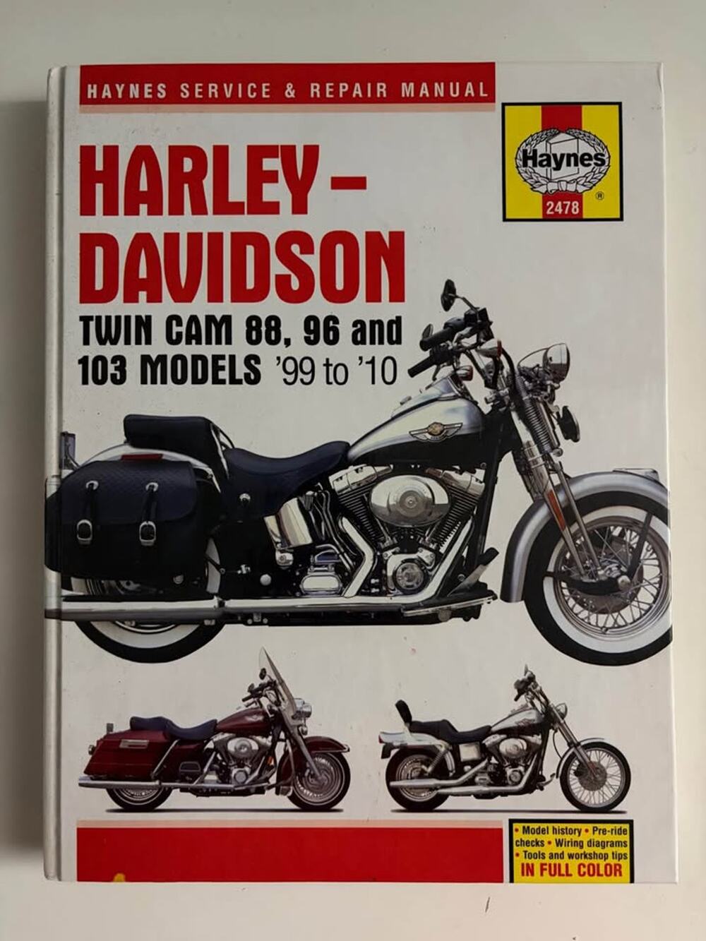 Haynes Harley-Davidson Twin Cam 88, 96 103 Service & Repair Manual '99 to '10